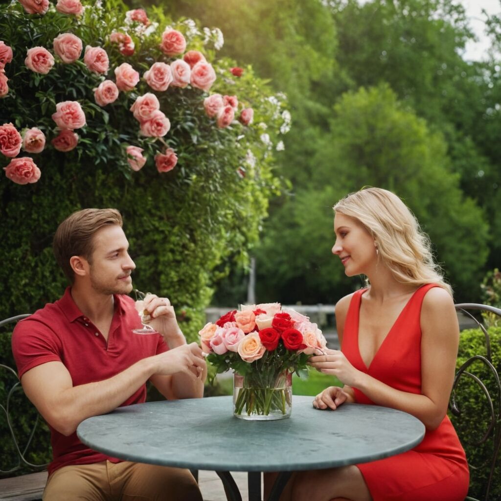 Blumen beim ersten Date: Ja oder lieber nein?