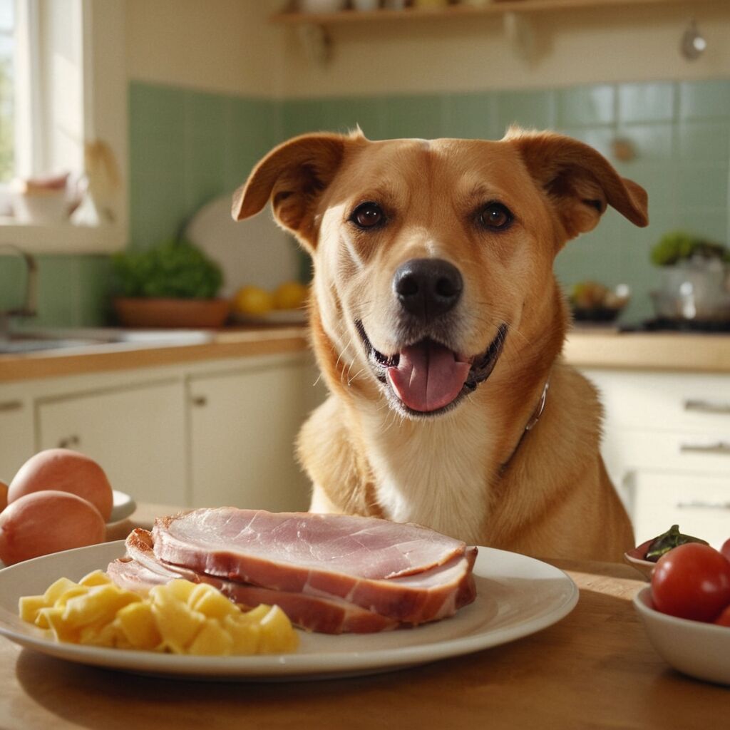 Darf mein Hund Kochschinken essen?