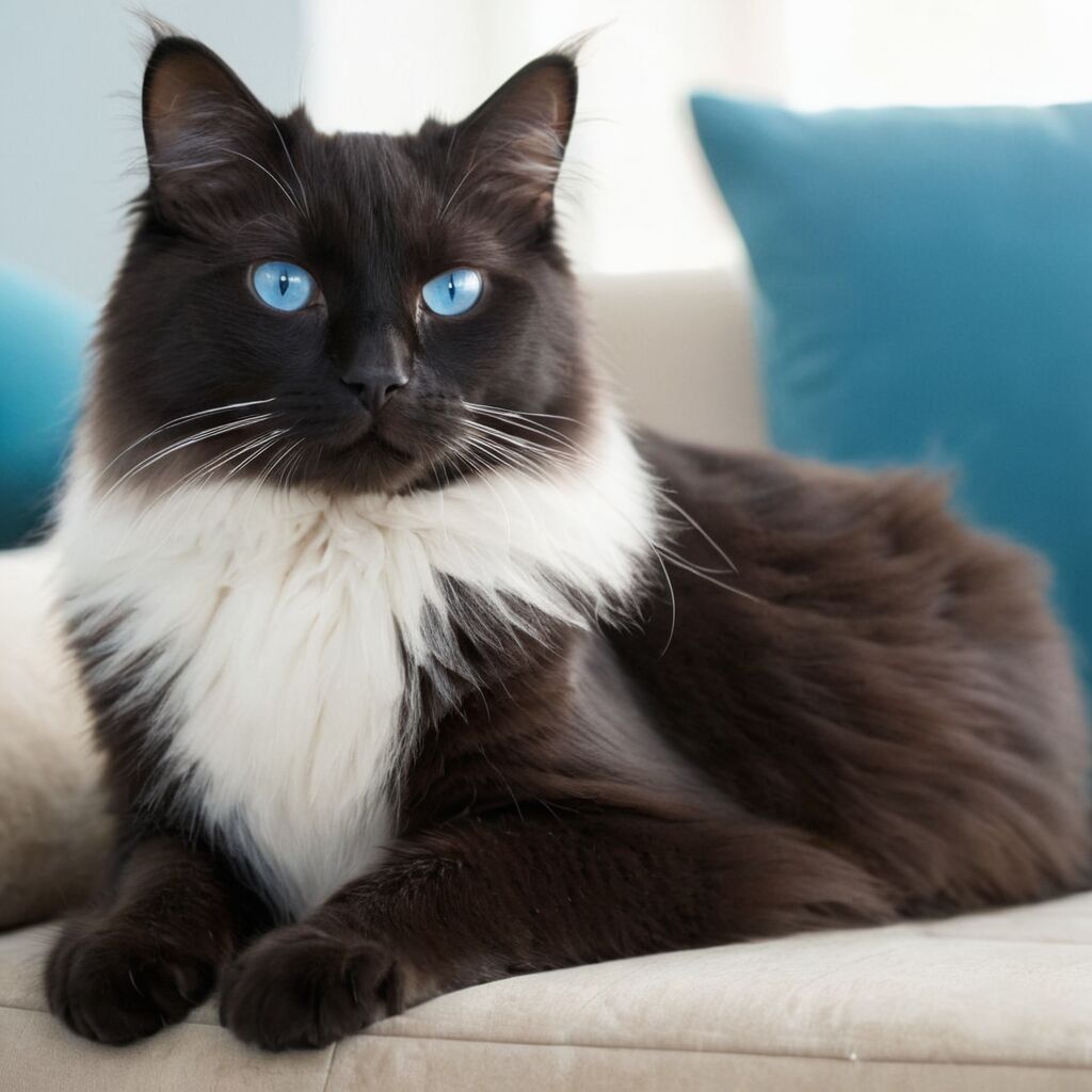 Schwarze Ragdoll-Katze: Gibt es diese seltene Rasse?