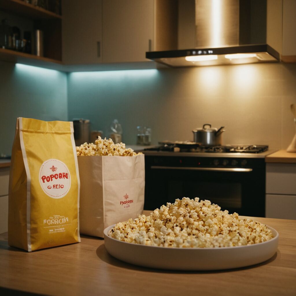 Mikrowellenpopcorn im Backofen zubereiten: Geht das?