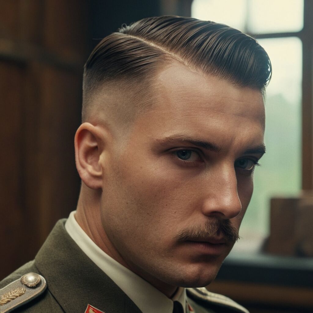 Vintage-Militärhaarschnitt: Der Wehrmachts-Look erklärt