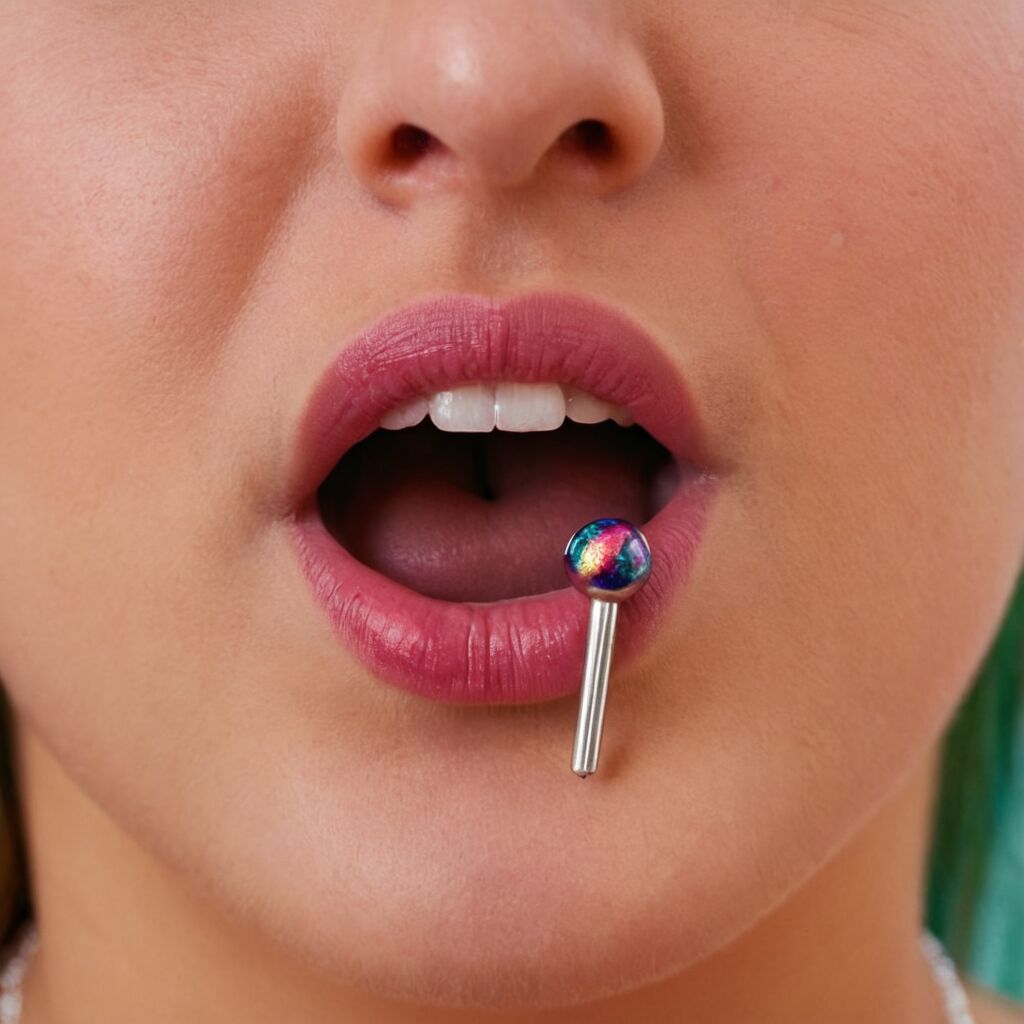 Wie schnell wächst ein Zungenpiercing zu?