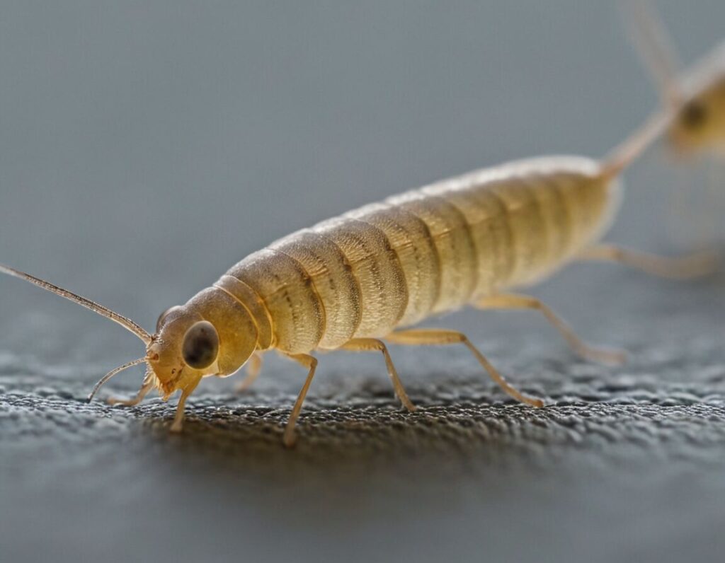Wie sehen Silberfischchen-Eier aus?