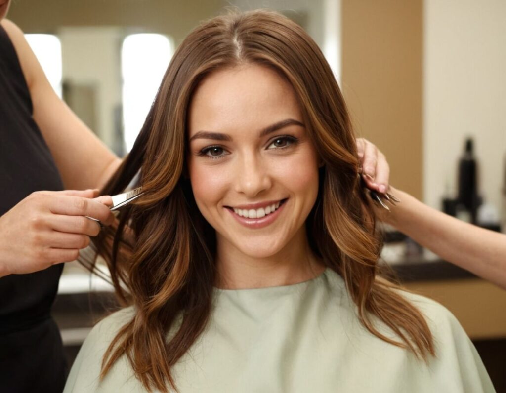 An die Frauen: Wie viel zahlt ihr beim Friseur fürs Spitzen schneiden?