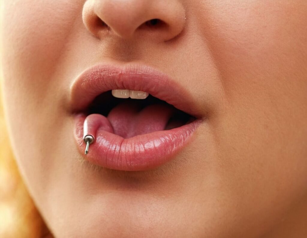 Zungenpiercing: Wann schwillt die Zunge ab?